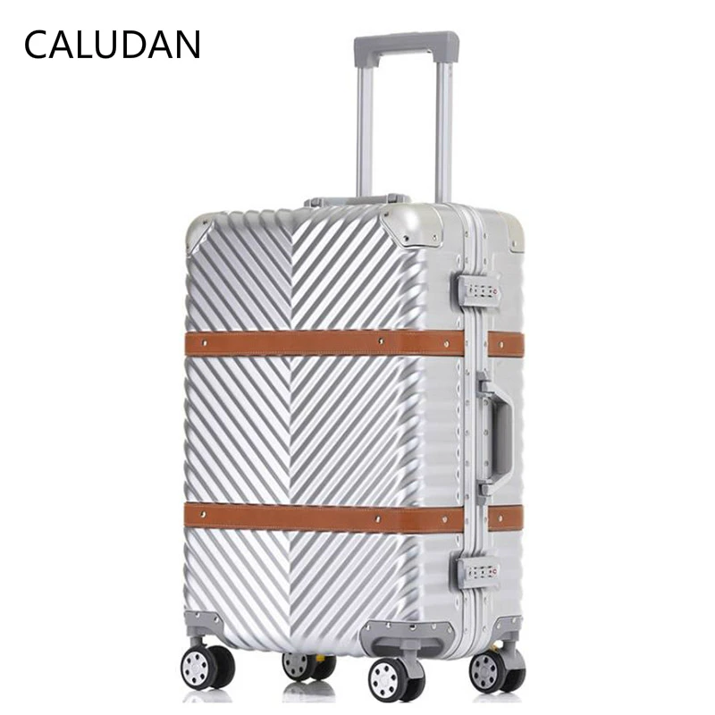 CALUDAN 20 &quot24&quot 29 &quotдюймов PC ABS USB интерфейс перезаряжаемый Дорожный чемодан kinder tas