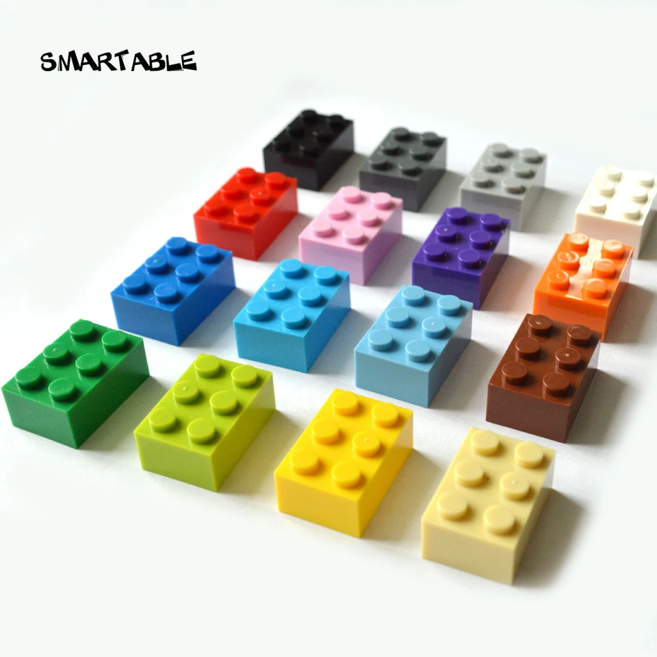 Строительные блоки Smartable 2x3 детали для творчества креативные игрушки обучения