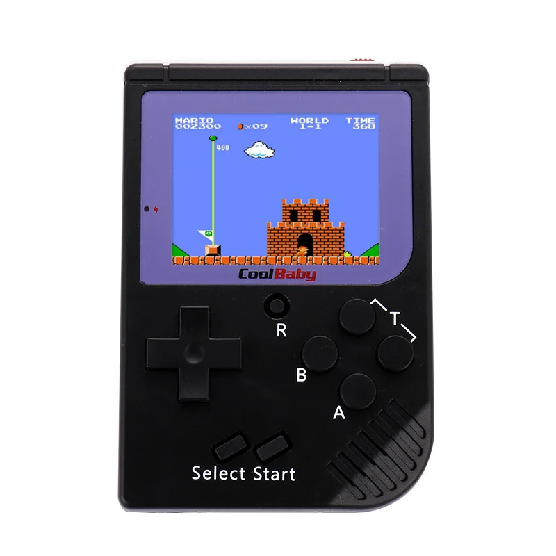 Ретро портативная игровая консоль 2,5 дюймов lcd цветная Встроенная 129 игровая батарея прочный подарок Предпочтительная портативная игровая консоль детская