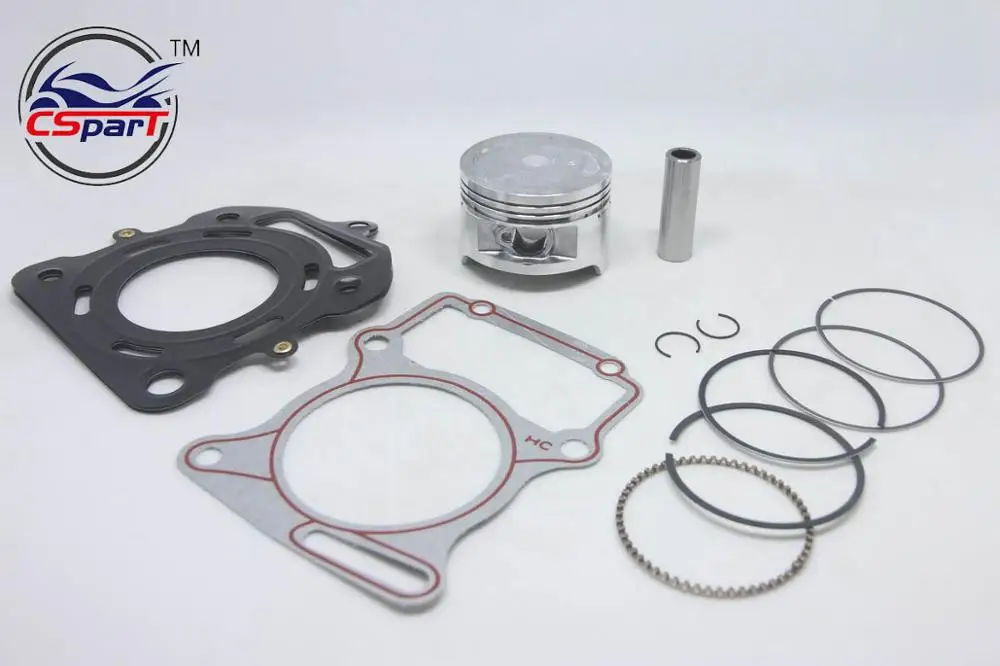 67 мм 16 мм Lifan Zongshen Loncin CG 250CC CG250 250 поршневых колец прокладка с водяным охлаждением квадроциклах Байк мотоцикл - Цвет: Синий