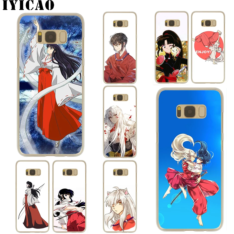 IYICAO аниме Inuyasha футляр для samsung Galaxy S10e S10 S9 S8 плюс S6 S7 край крышки примечание 9 8 |