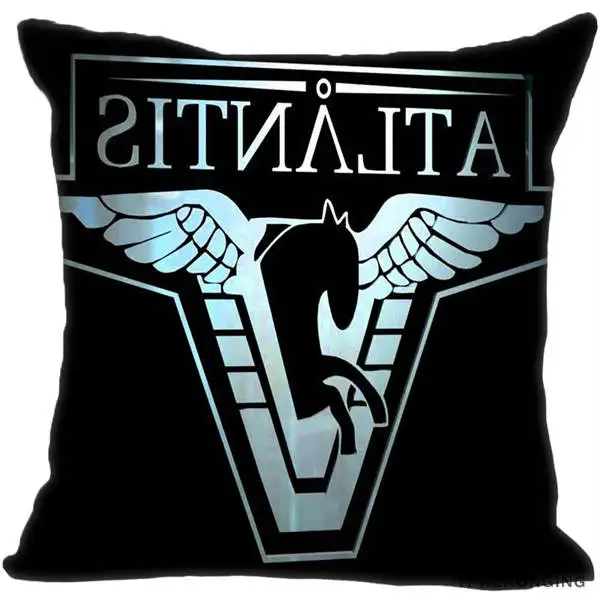 Square Pillowcases Изготовленная на заказ декоративная наволочка Sga старгейт Атлантис квадратном каблуке на молнии, накидка для подушки, лучший подарок 35X35,40x40,45x45 см(с одной стороны) 180516-59 - Цвет: Square Pillowcases