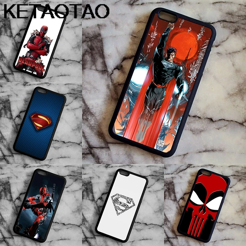Чехлы для телефонов KETAOTAO Deadpool с забавным единорогом Samsung galaxy S5 S6 S7 S8 S9 Note 3 4 5 7 8