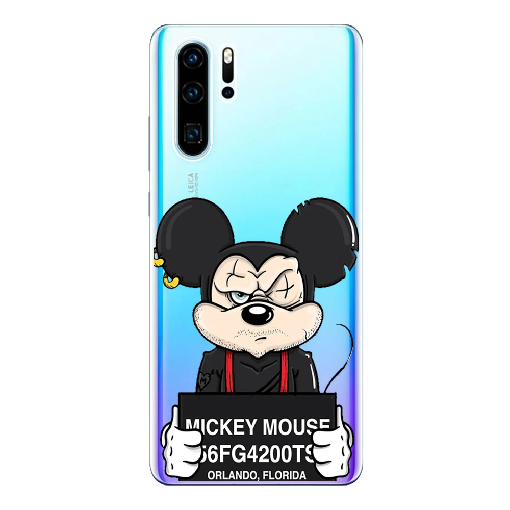 L519 Для huawei P30 Lite Pro Чехол Мягкий силиконовый чехол из ТПУ P30 Lite Fundas милый Микки Минни P30 Pro Coque защитный чехол для телефона - Цвет: L519