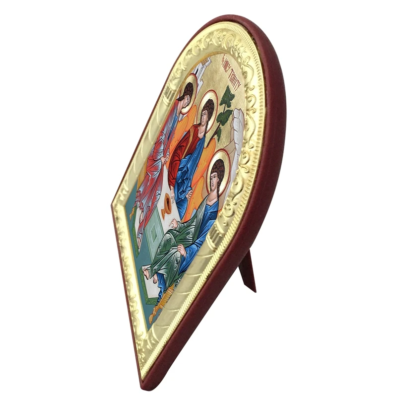 Религиозная икона Святая Мария греческие фотографии Литые алюминиевые