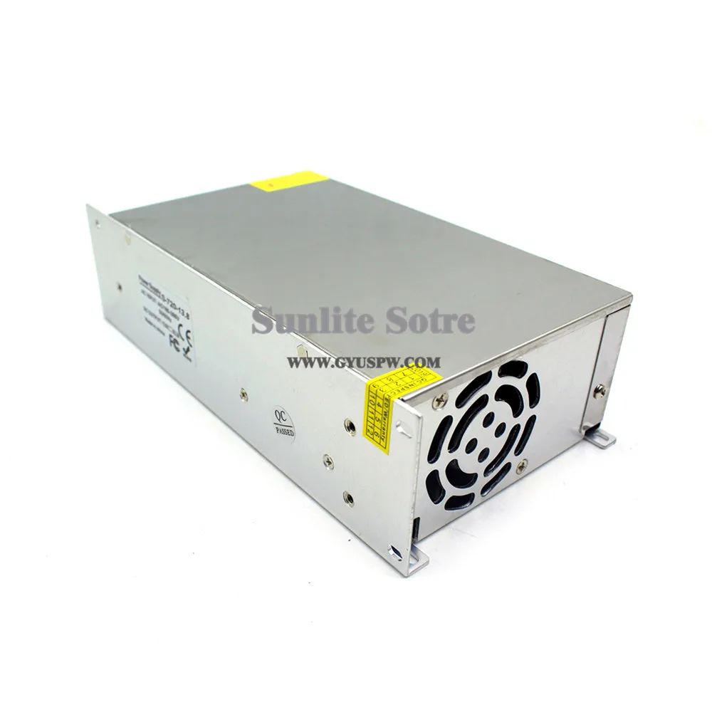 Regulated Power Supply Switch 13.8V 720W Driver Transformer AC110V 220V to DC13.8V Adapter for Strip Lighting CCTV Radio | Обустройство
