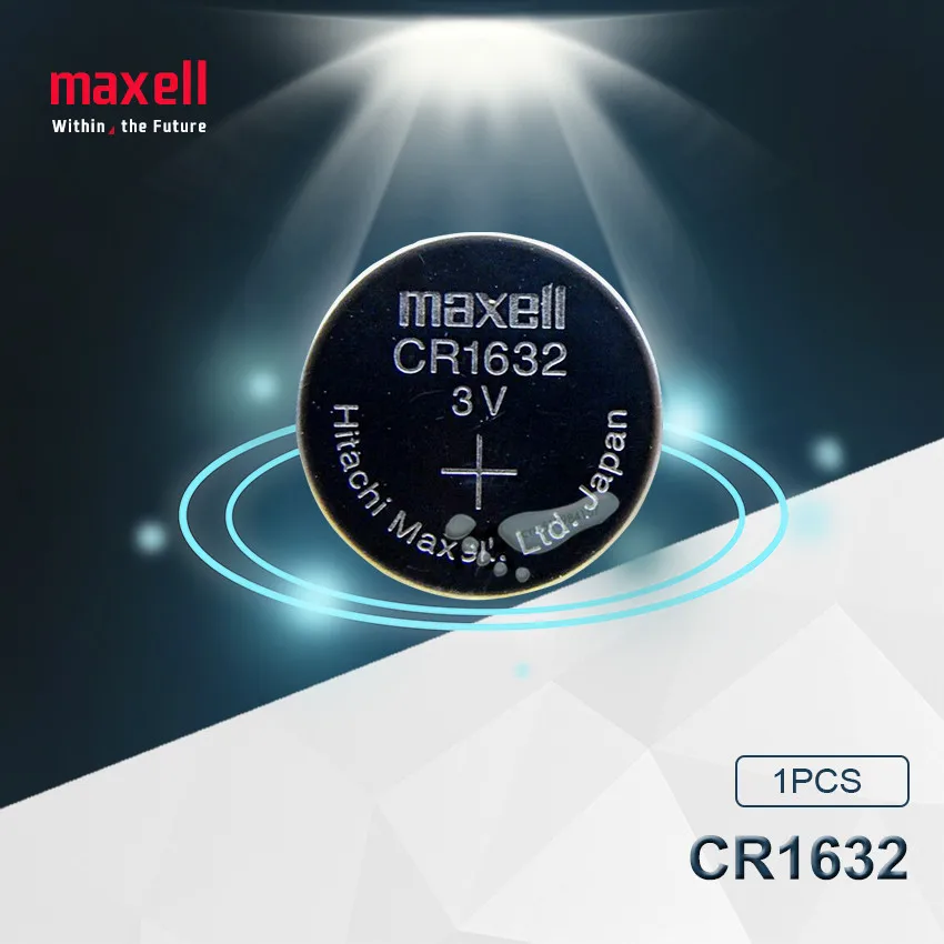 10 шт. Maxell Оригинал CR1632 1632 DL1632 3 в литиевые батареи батарея для монет|Часовые