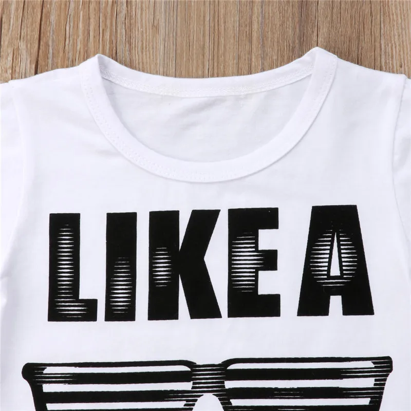 Новое поступление комплекты повседневной одежды для мальчиков футболка с