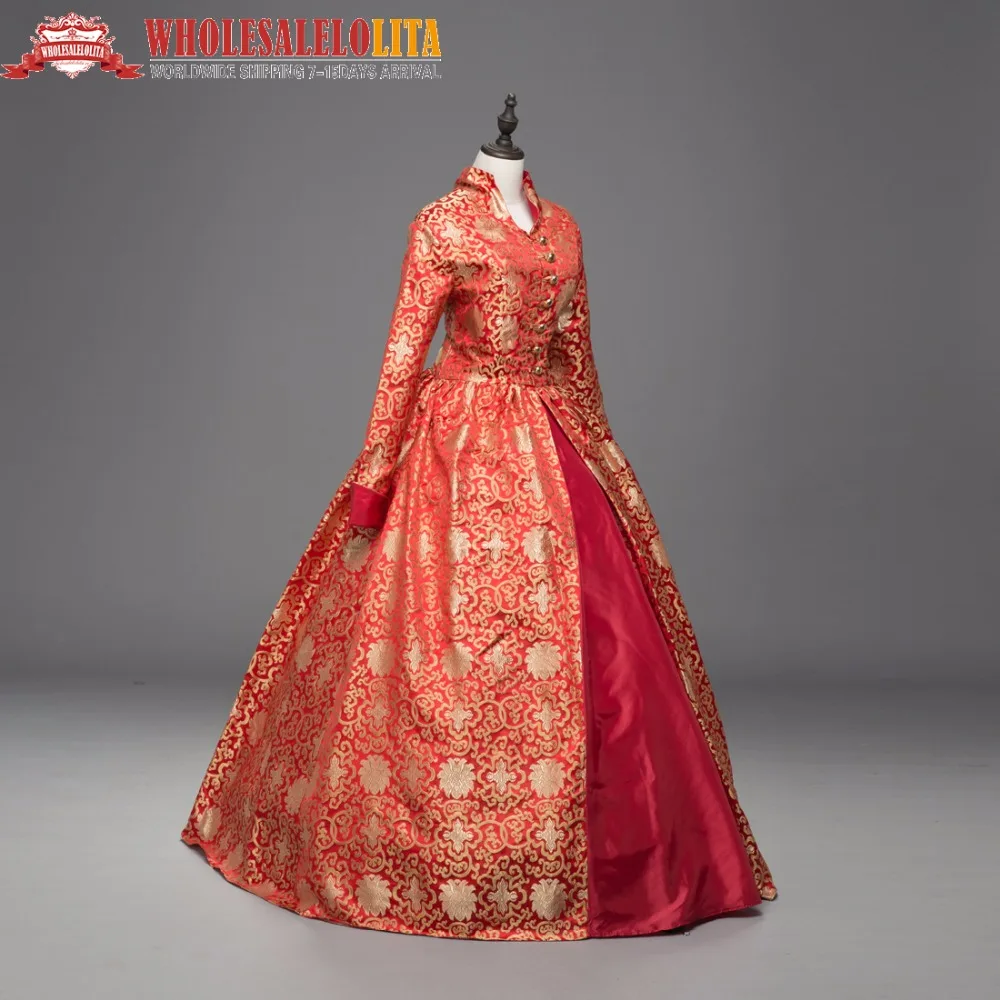 Готическое жаккардовое платье королевы елиехы и Тюдора Игра престолов бальное