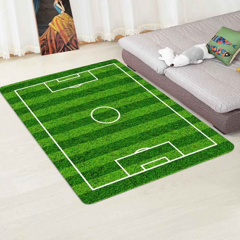 

cartoon football carpet kids room rugs and carpets for home hallway room area rugs livingroom bedroom tapete children play mat