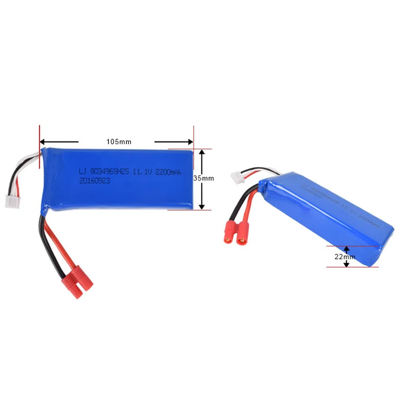 11 1 В 2200 мАч 30C 803496 Lipo батарея BAYANG X16 2 4G RC Quadcopter Запасные Части самолета высокой