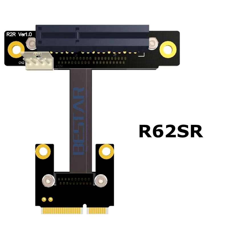Riser Mini PCIe mPCIe Half WAN к 4x PCI E x4 Адаптерная карта правый левый локоть 32G/bps WiFi подъемный