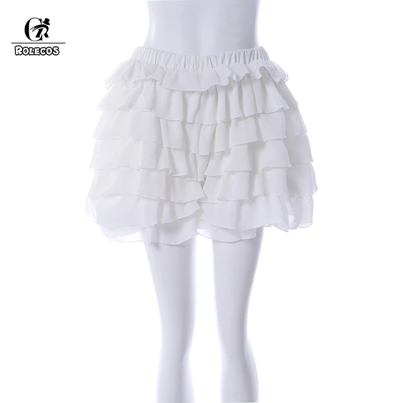 Женские шорты шаровары ROLECOS кружевные в стиле Лолиты с рисунком тыквы милые для