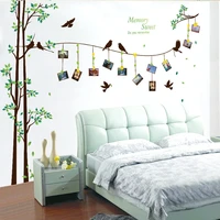 205290cm81114in large photo tree wall stickers home decor living room bedroom 3d wall art decals diy family murals