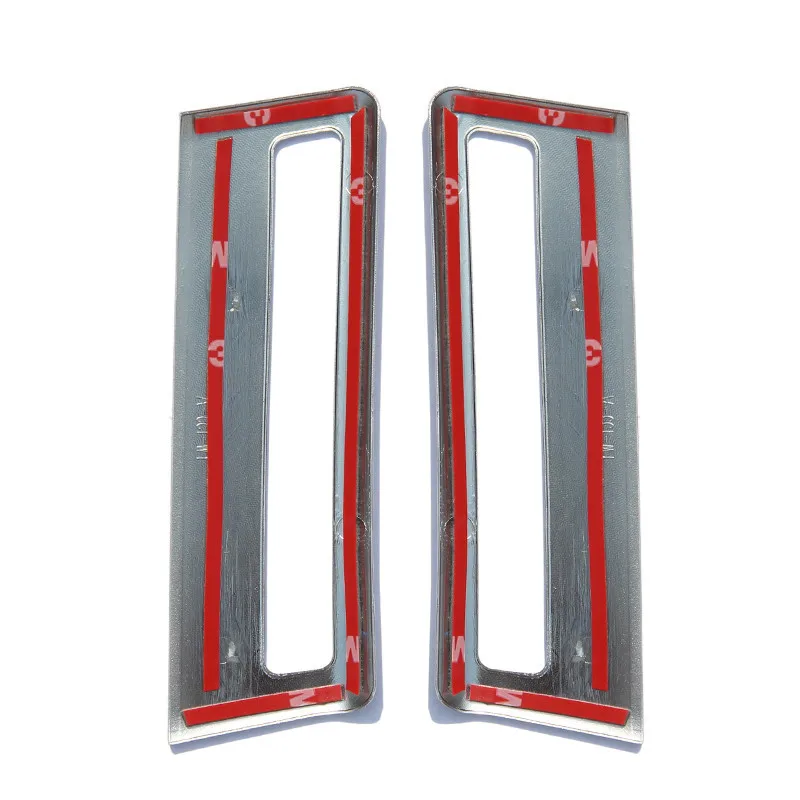 Для Land Rover Range Sport ABS Chrome A Pillar AC Vent Outlet Frame Cover Trim Stickers 2014-2019 Car-Styling | Автомобили и