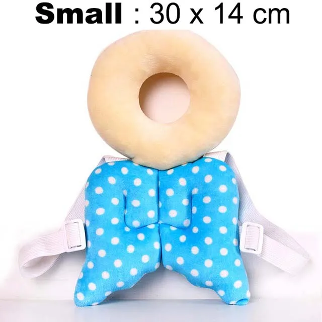 Blue Size S Детские милые крылья падение Сопротивление Защита головы плюшевый рюкзак играть развлечения Спорт движение Подушка Детские игрушки - Цвет: Blue Size S