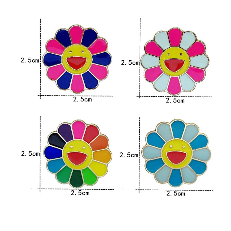 2 шт. 1 комплект булавка для подсолнуха девочки мультяшная брошь набор одежды