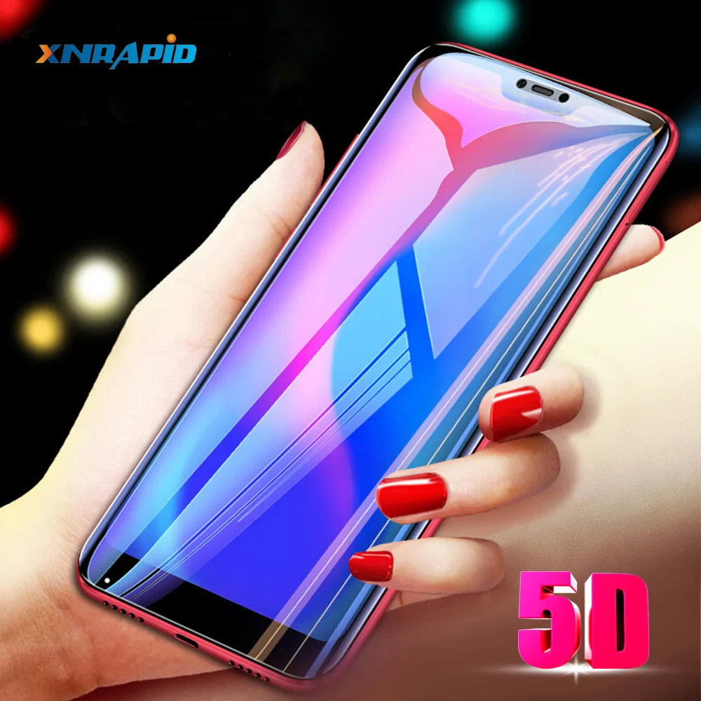 5D стекло для Xiaomi Redmi Note 5 Global 4X Стекло Закаленное Plus 6 Pro 6A Защитное Mi A1 6X 8 SE