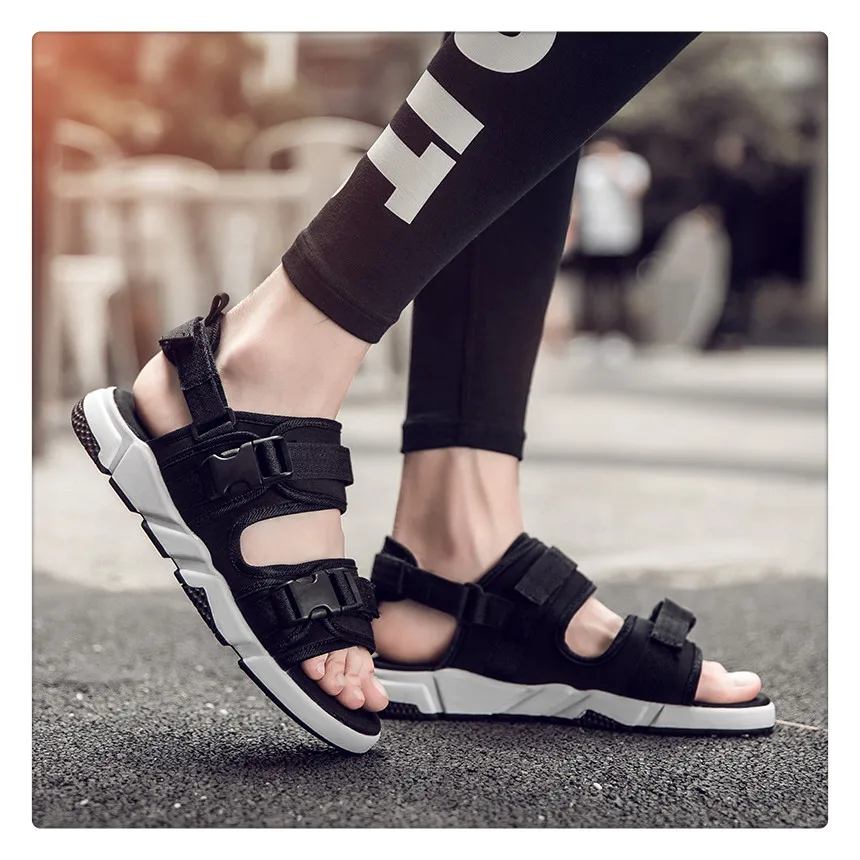 URBANFIND/Дизайнерские шлепанцы; сандалии; Мужская обувь; новые модные мужские летние сандалии; дышащая удобная мужская обувь; размеры 39-44