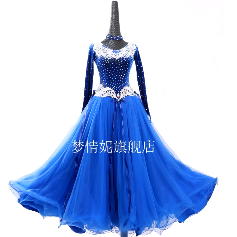 Платье для бальных танцев новейшего дизайна женское современное танцевальное