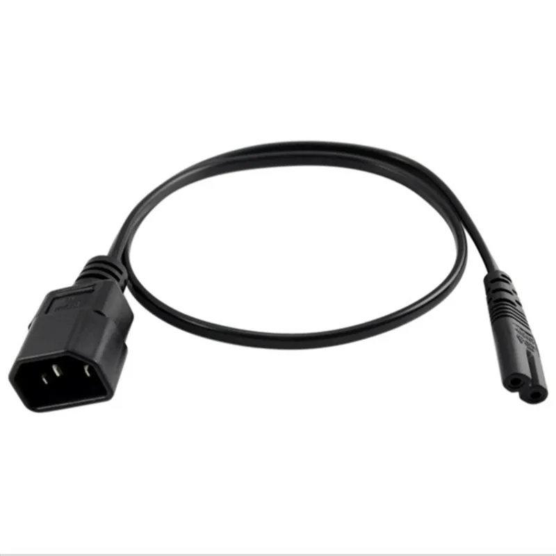 Короткий 30 см PDU UPS шнур питания IEC 320 C14 к C7 c7 для Android мобильных телефонов планшетов