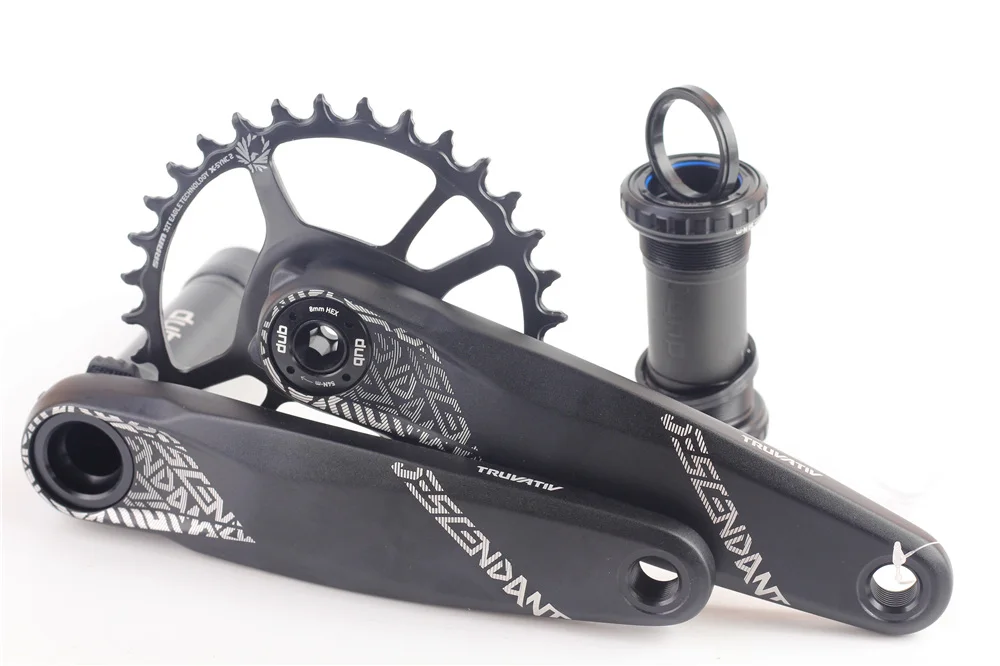 SRAM потомок EAGLE DUB шатун 170 мм 175 мм MTB велосипедный Кривошип 34T 32T стальная цепь с DUB BSA Нижний Кронштейн