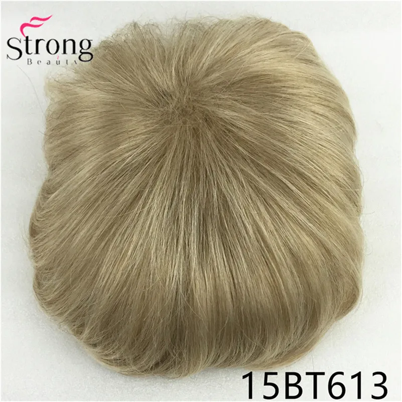 StrongBeauty парик женский Синтетический волос короткий парик наращивание волос кусок цвета выбор