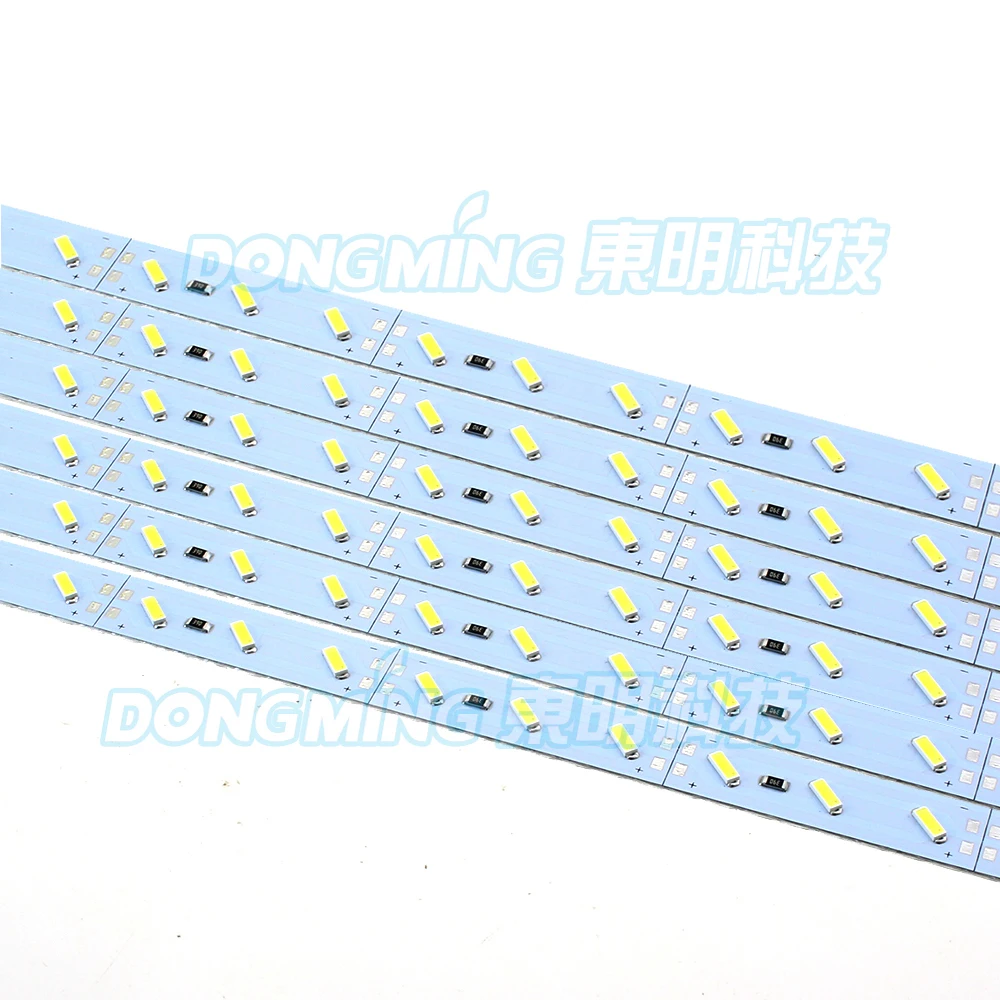10 шт./лот 36 светодиодов 0 5 м светодиодная балка 6020 SMD IP22 12 В алюминиевый профиль