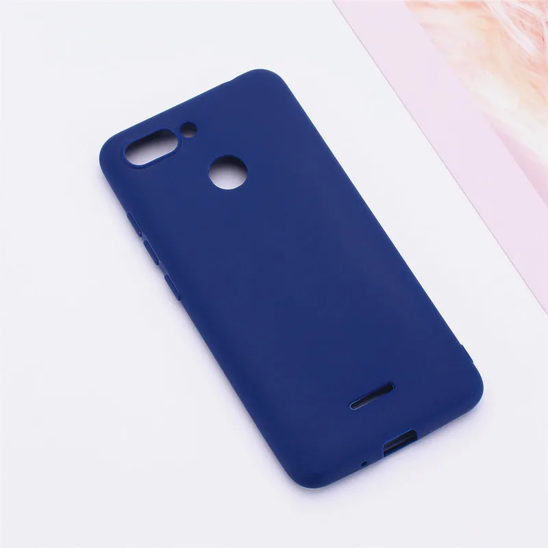 Силиконовый чехол для Xiaomi Redmi 6A, чехол для Redmi 6 6A, чехол из мягкого ТПУ, цветная матовая задняя крышка, чехол для телефона для Redmi 6 A Redmi 6A