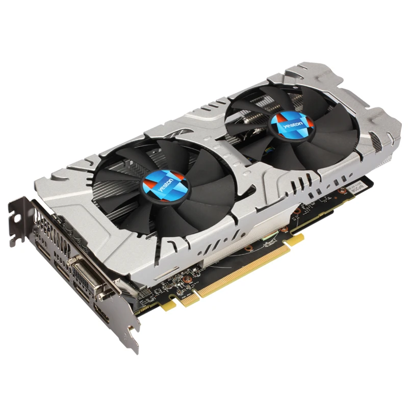 Yeston Radeon RX580 8 ГБ GDDR5 PCI Express x16 3 0 видеоигровая видеокарта внешняя для рабочего