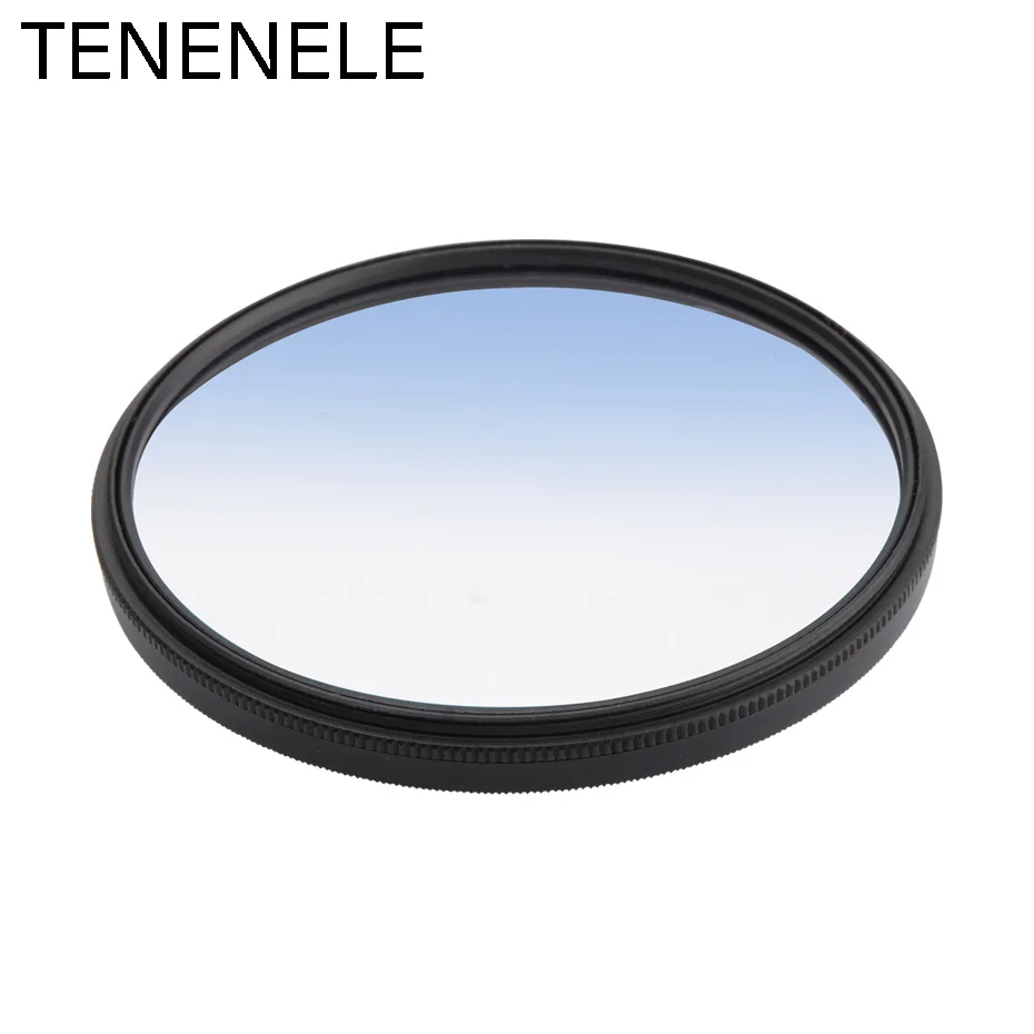TENENELE градиентный цветной фильтр для камеры 46 49 52 55 58 62 67 72 77 82 мм Фильтры для объективов Nikon sony Canon Pentax Fuji DLSR камера