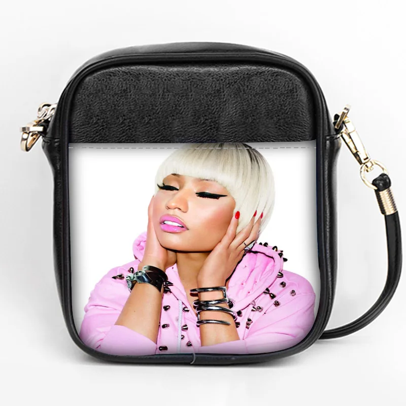 Новое поступление на заказ Nicki Minaj Слинг Сумка на заказ для женщин Слинг сумки на ремне кожа мини девушки Tote вечерние сумки DIY Слинг Сумка - Цвет: 11