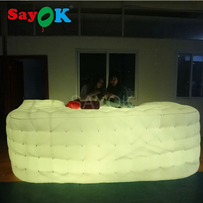 Inflatable Bar Counter/ Service Desk Led Lights DJ promotion booth for Sale with Free Shipping | Игрушки и хобби
