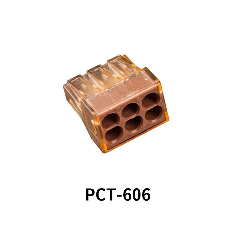 SJ-606 30-50 шт./лот) SJ-602 604 606 608 Установочный провод клеммный блок разъемов 2Pin 4Pin 6Pin 8 pinwire разъем 0,75-4.0mm2 - Цвет: SJ-606