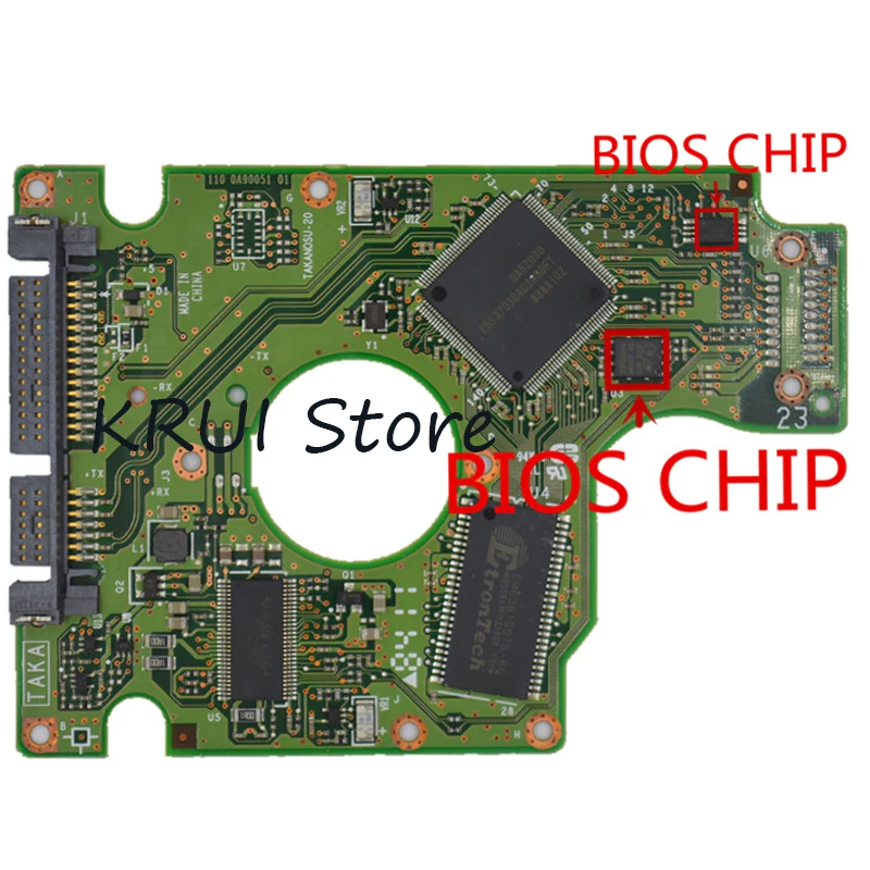 Бесплатная доставка E5K500-500 HTE545050KTA300 5400 об/мин HDD PCB Номер: 220 0A90051 01 0A55840 | Электроника
