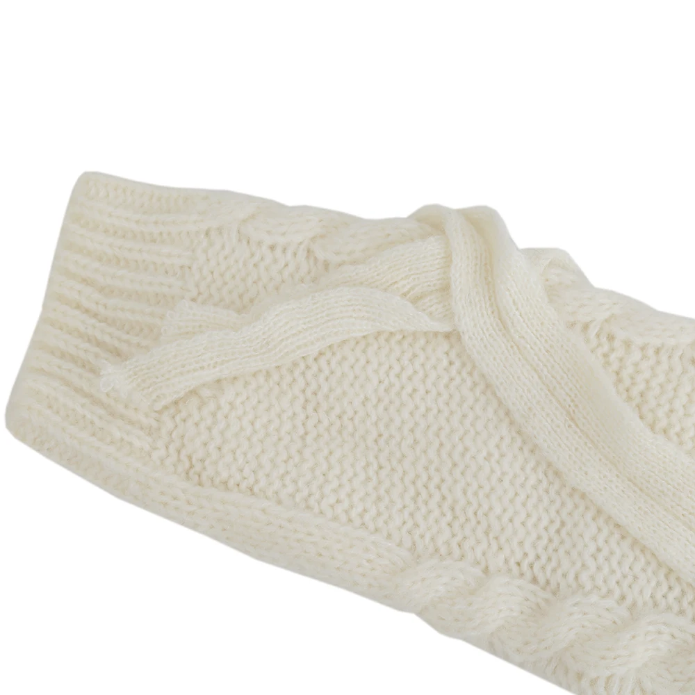 Autumn Winter Women Sweater Long Sleeve White Pullover Thick Knitting Jumper Knitwear Christmas Sweaters pull femme hiver | Женская