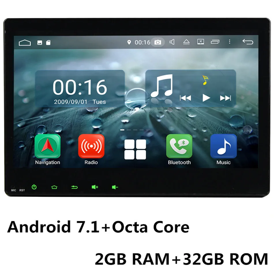 Android 7.1 x 8Core 10," ips Octa Core 4G wifi Android 8,1 4G B оперативная память 6 4G B rom автомобильный dvd-плеер стерео радио gps ГЛОНАСС для Honda вариабельности сердечного ритма Vezel 2013 - Цвет: Android 7.1 x 8Core