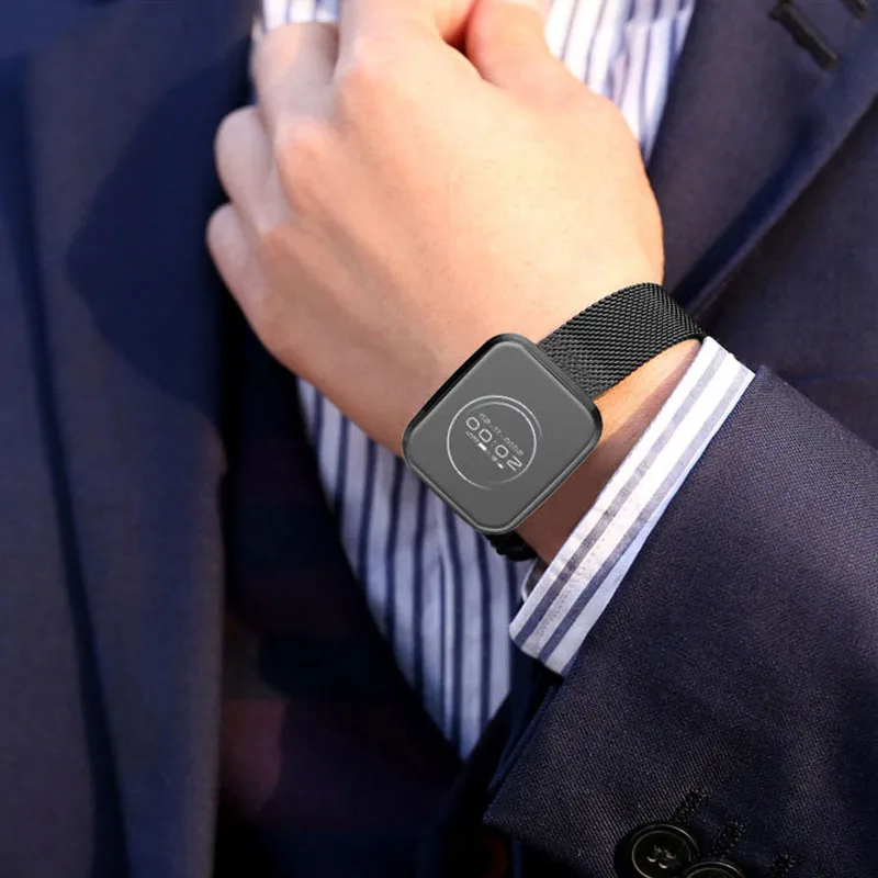 FocuSmart 2019 новые L18 Смарт часы фитнес трекер кровяное давление монитор сердечного