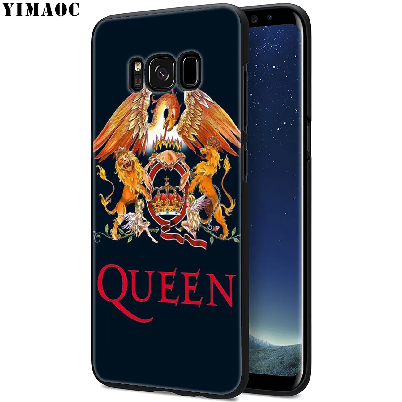Мягкий силиконовый чехол YIMAOC Queen Rock Group для Samsung Galaxy A6 A9 A8 A7 2018 A3 A5 2016 2017 Note 9 8 10 Plus