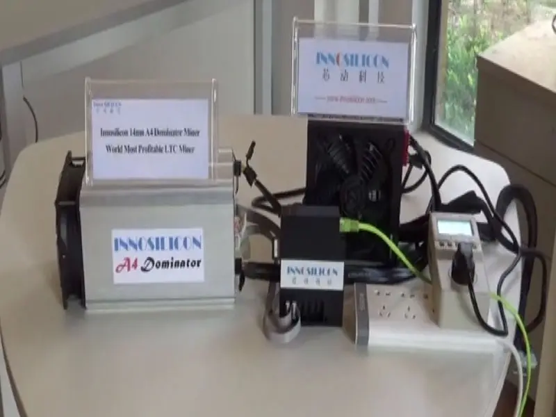 LTC шахтер используется Innosilicon A4 Dominator 138 м Litecoin Шахтер 14nm SCRYPT MINER ASICMINER низкая