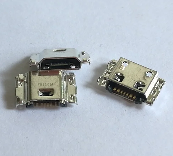 50 шт. Оригинальный порт зарядки Micro USB разъем для Samsung J5 J500 J1 SM J100 J5008 J500F J7 J700 J700F