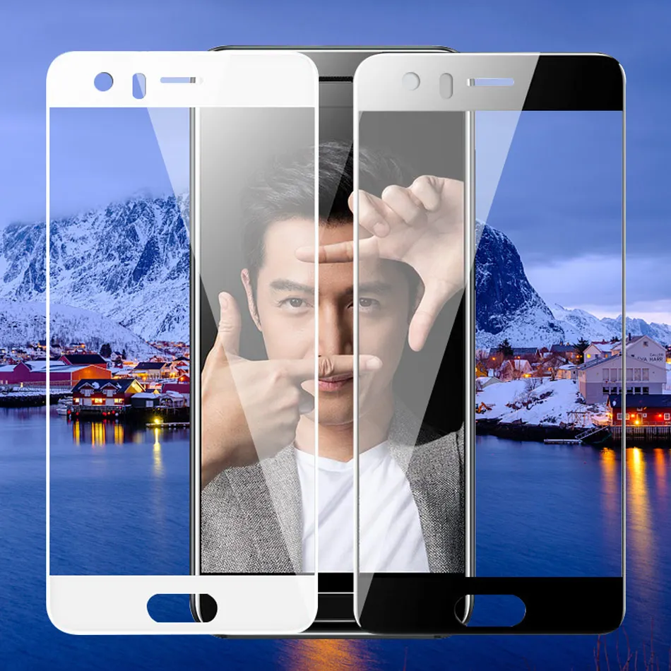 Полноэкранная защитная пленка на стекло для Huawei Honor 9 Lite с защитой от царапин