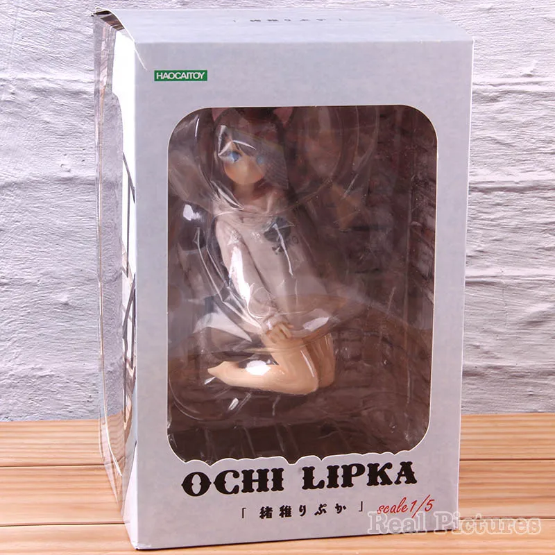 Аниме OCHI LIPKA рисунок Ripuka милые кошачьи ушки Девушка ПВХ экшн Коллекция Модель игрушки