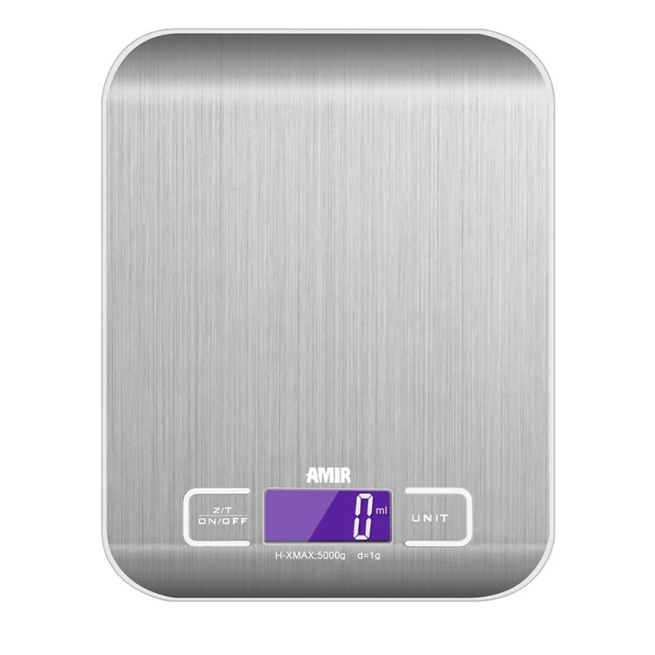 CX-2 бытовые портативные кухонные весы из нержавеющей стали электронные 5 кг