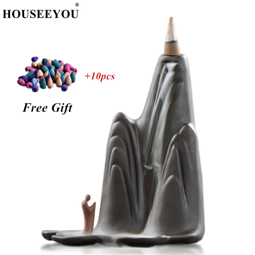 HOUSEEYOU искусственная статуя искусственных благовоний креативная горная вода дзен