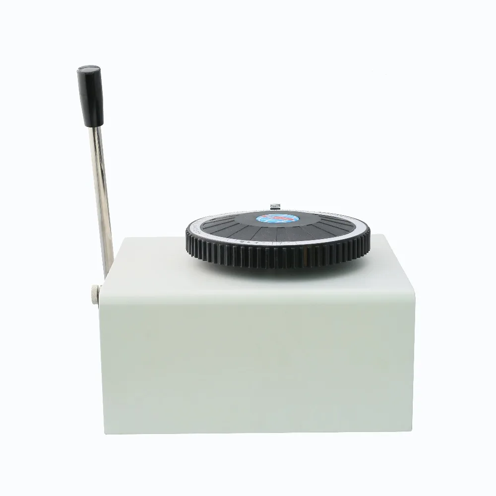 Стальная алюминиевая металлическая тисненая машина для тиснения 52 знака ручная