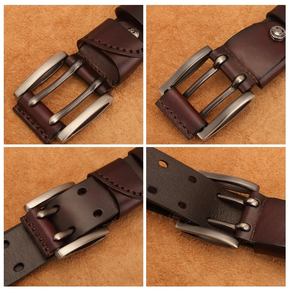 Ремень BISON DENIM мужской из натуральной кожи|jeans accessories|belt men genuine leathermens belts jeans |