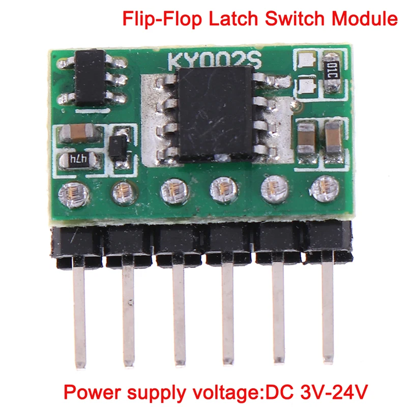 Бистабильными на одной пуговице 3V 24V 5A флип флоп задвижка переключатель модуль