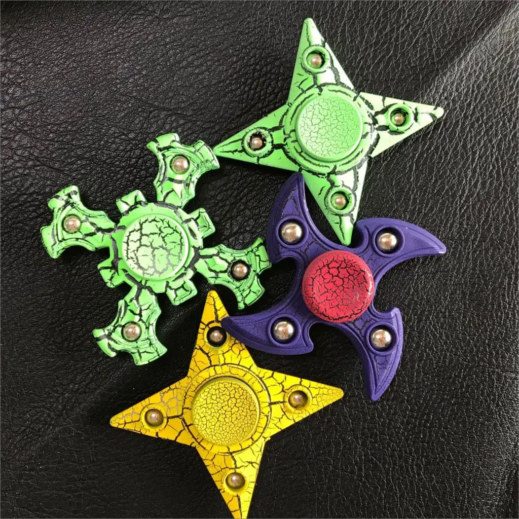 Наруто Finger Spinner Спиннеры от стресса ABS EDC ручной обтекатель для аутизма и СДВГ