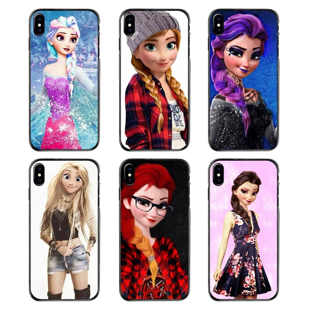 Жесткий Телефон Чехлы для iPhone 4 4S 5 5S 5C SE 6 S 7 8 Plus X XR XS Max iPod Touch 6S еху девушка панк